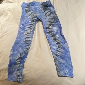 Tory Sport tie dye leggings